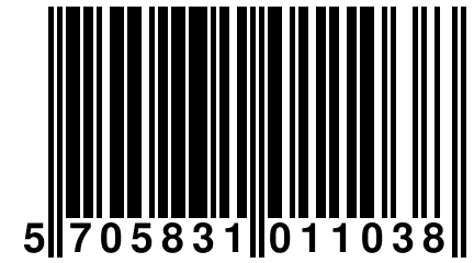 5 705831 011038