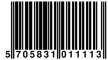 5 705831 011113