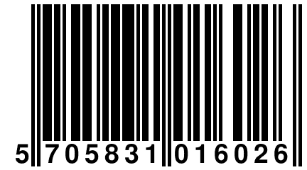 5 705831 016026