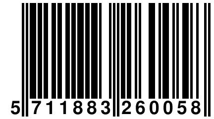 5 711883 260058