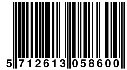 5 712613 058600