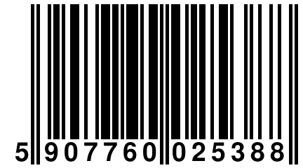 5 907760 025388