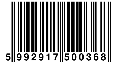 5 992917 500368