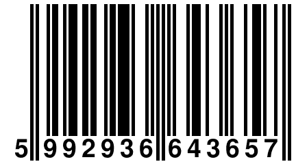 5 992936 643657