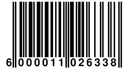 6 000011 026338