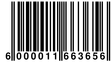 6 000011 663656