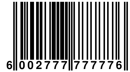 6 002777 777776