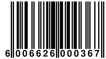 6 006626 000367