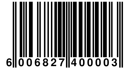 6 006827 400003