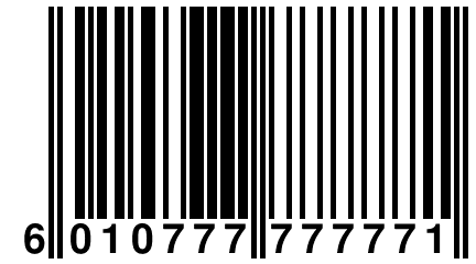 6 010777 777771