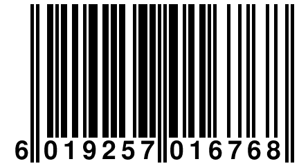 6 019257 016768