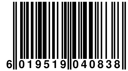 6 019519 040838