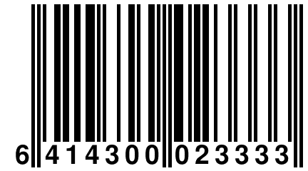 6 414300 023333