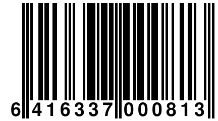 6 416337 000813