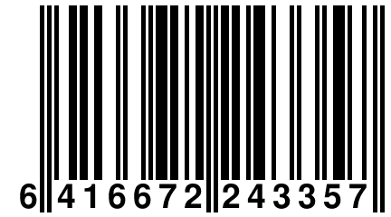 6 416672 243357