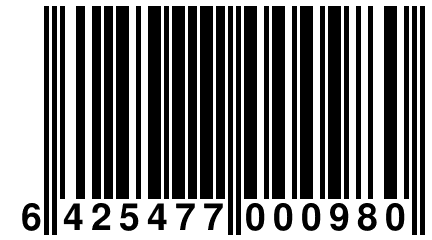 6 425477 000980