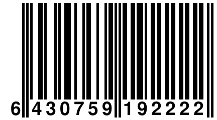 6 430759 192222