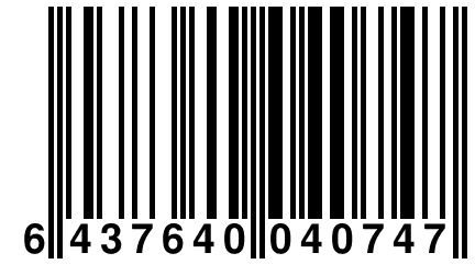 6 437640 040747