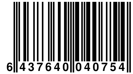 6 437640 040754