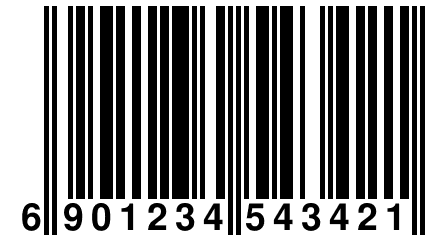 6 901234 543421