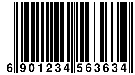 6 901234 563634