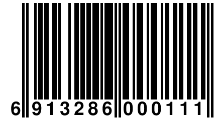 6 913286 000111
