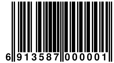 6 913587 000001