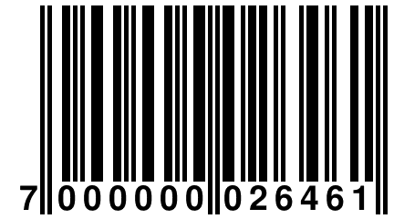 7 000000 026461