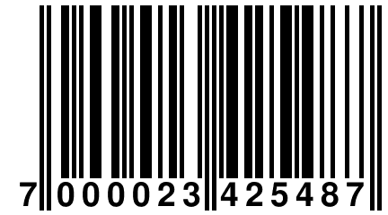 7 000023 425487