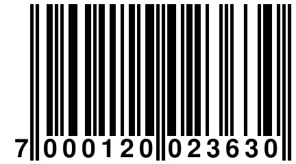 7 000120 023630