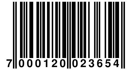 7 000120 023654