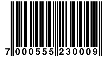 7 000555 230009