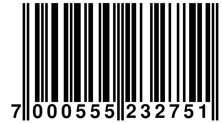 7 000555 232751