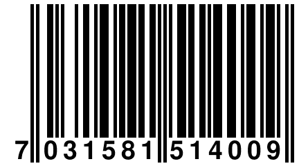 7 031581 514009