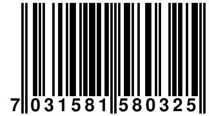 7 031581 580325
