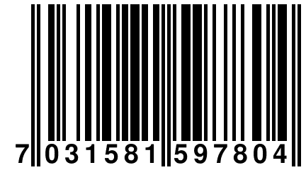 7 031581 597804