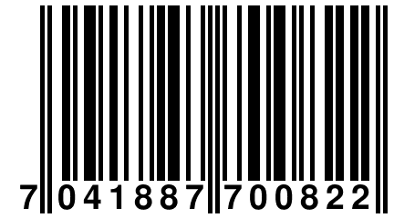 7 041887 700822