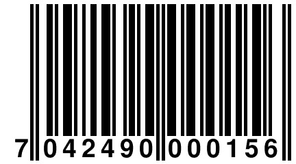 7 042490 000156