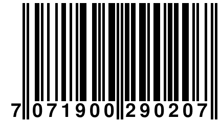 7 071900 290207