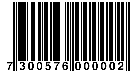 7 300576 000002