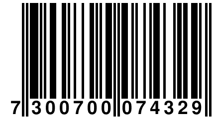 7 300700 074329