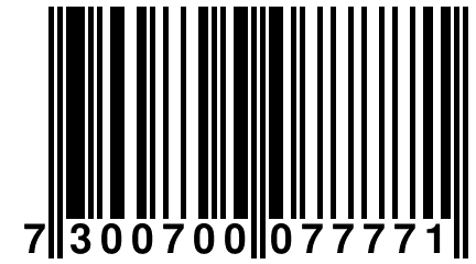 7 300700 077771