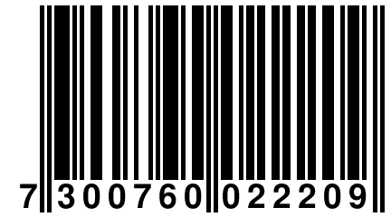 7 300760 022209