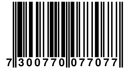 7 300770 077077