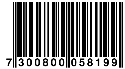 7 300800 058199