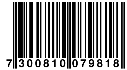 7 300810 079818