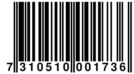 7 310510 001736