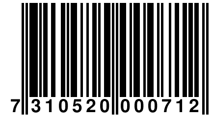 7 310520 000712