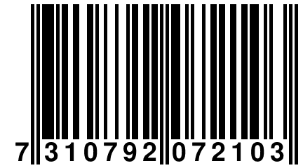 7 310792 072103
