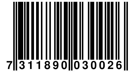 7 311890 030026